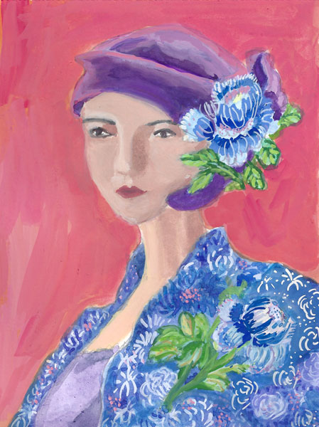 1920s_lady_in_silk_chinoiserie_and_hat