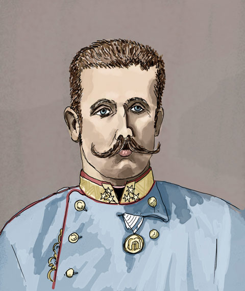 Franz Ferdinand Portrait